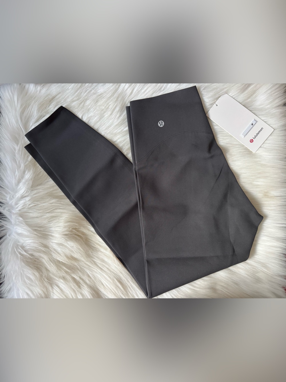 Lululemon Glow Up Super-High-Rise Tight 25" GGRE size 8 NWT